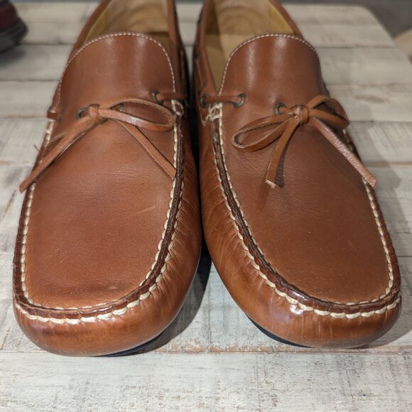 Cole Haan Leather Camp Moccasins (Men's Size 10) - Picture 2 of 10